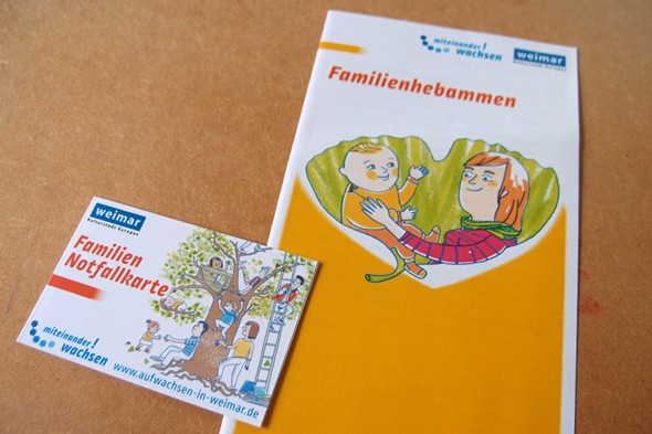 Familien-Illustrationen