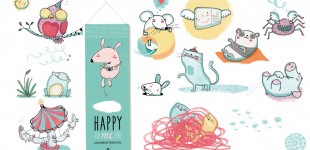 Lydia Keßner Illustration »Happy me«